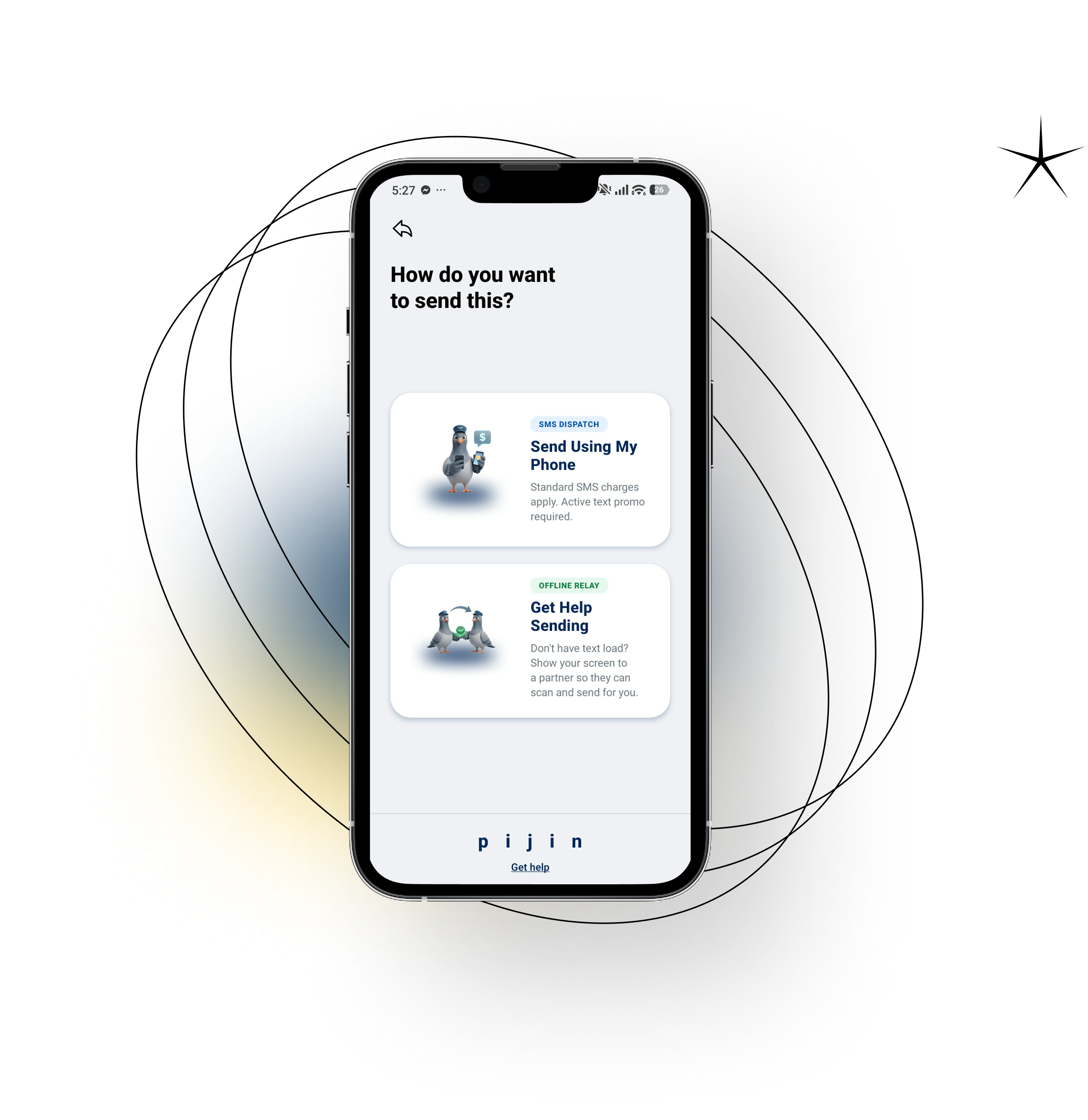 Pijin Transaction Mockup